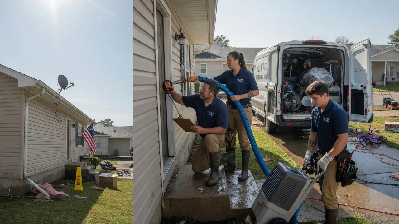 Ceiling Water Damage Restoration in Seligman, MO near me
